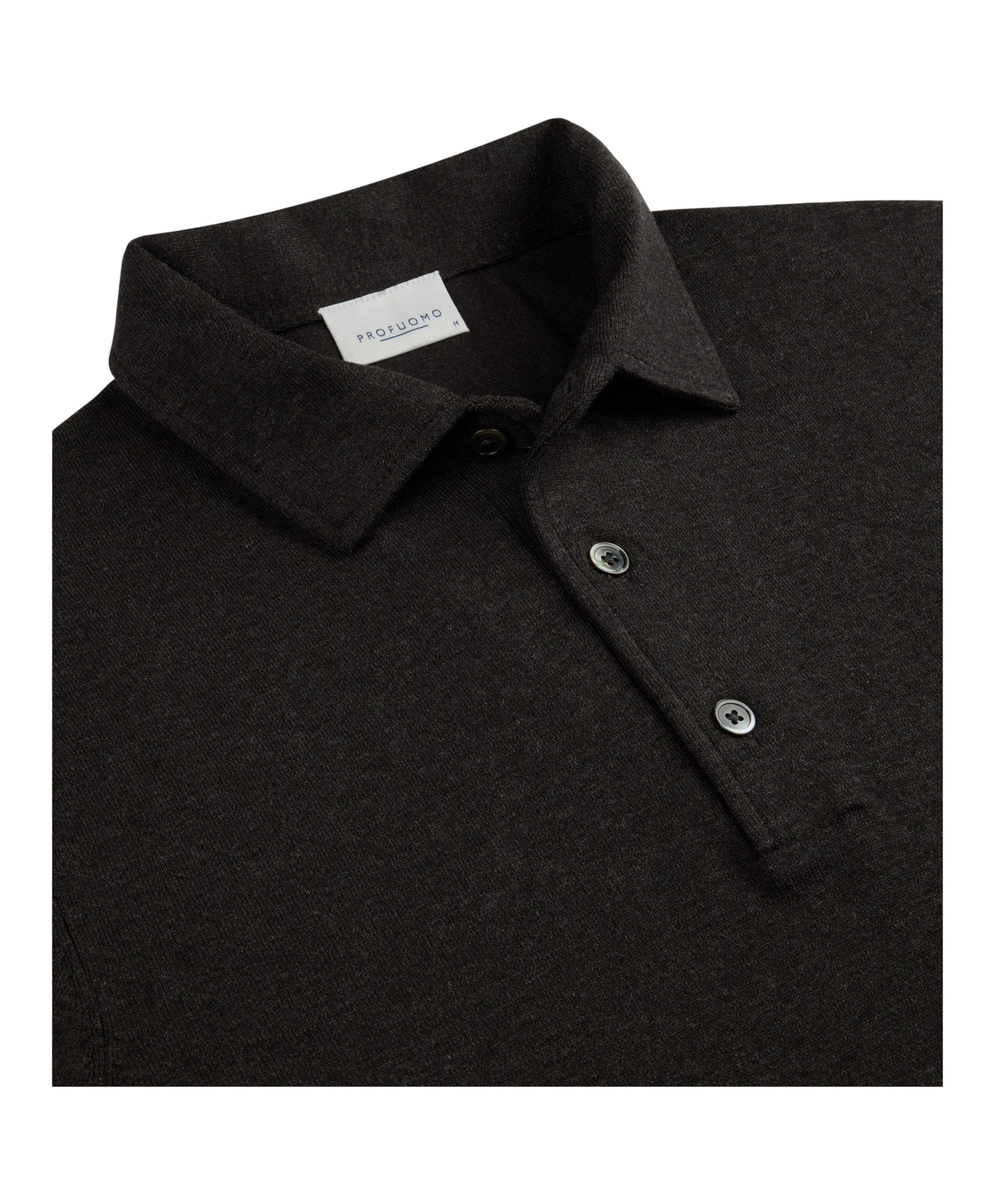Heren polo bruin