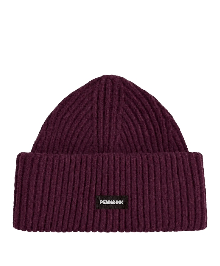 Dames muts bordeaux