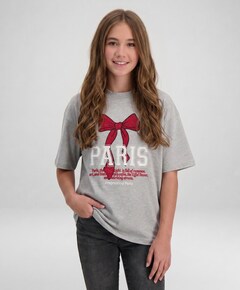 Meisjes T-shirt grijs