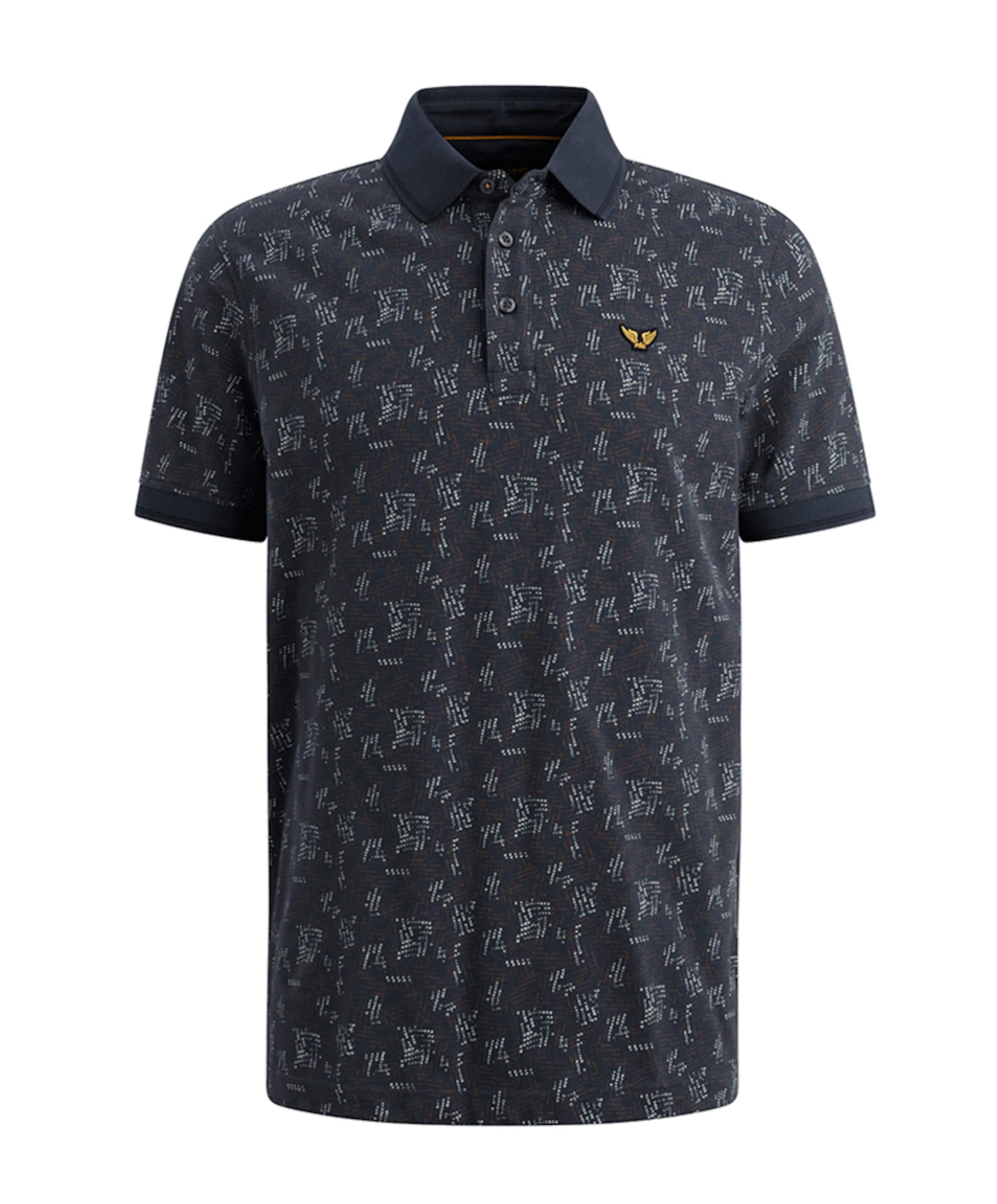 Heren polo blauw