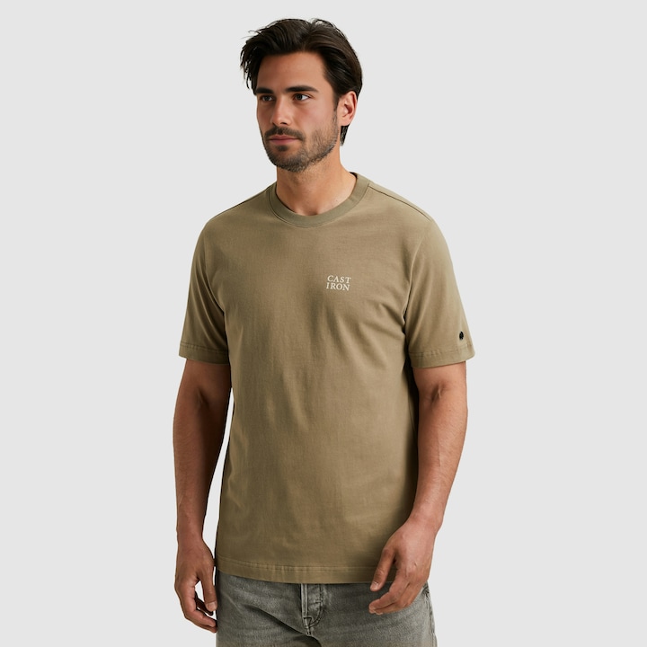 Heren t-shirt beige