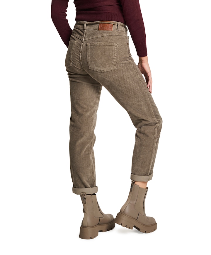 Bobby - Vintage Corduroy - 433 - Ma dames broek groen