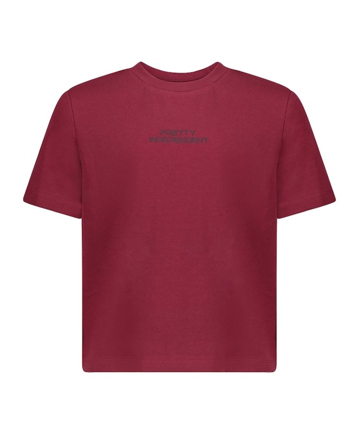 Meisjes T-shirt bordeaux
