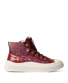 meisjes veterschoenen bordeaux