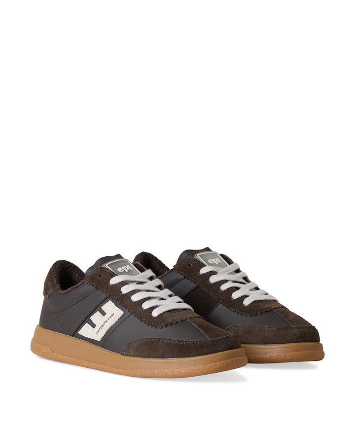 SANTOS dames sneakers bruin