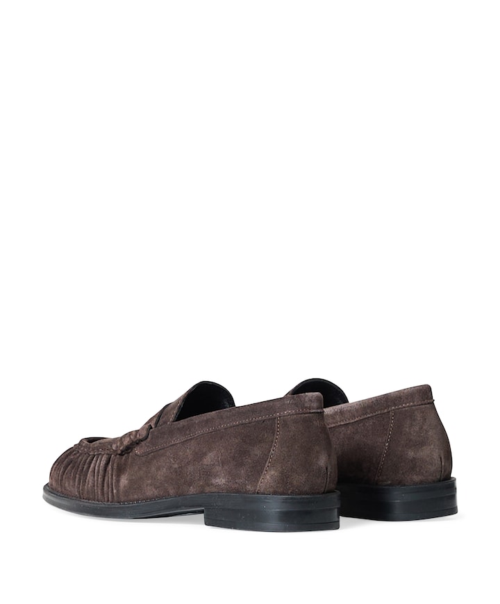 dames loafers bruin