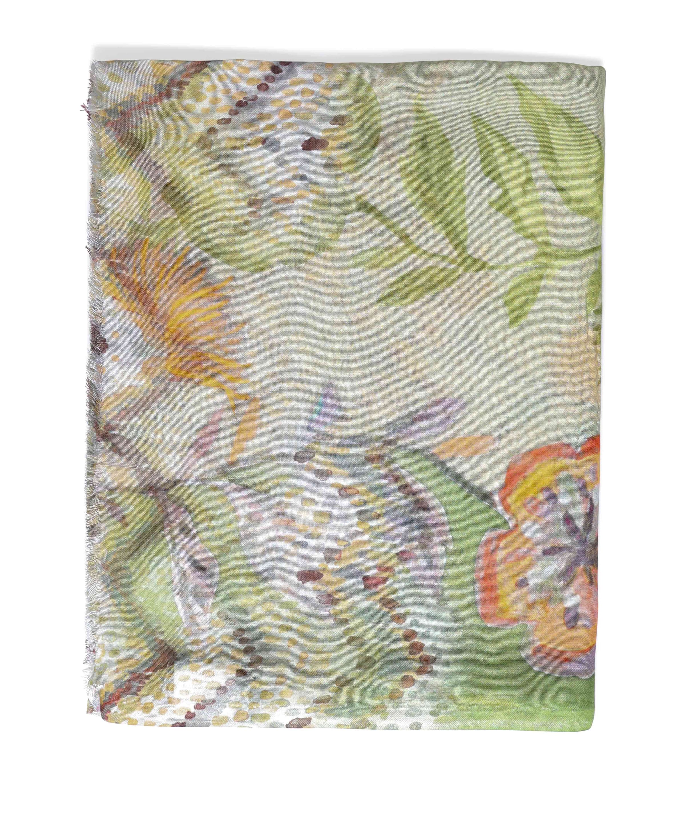 Dames sjaal multicolor