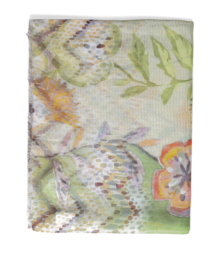 Dames sjaal multicolor