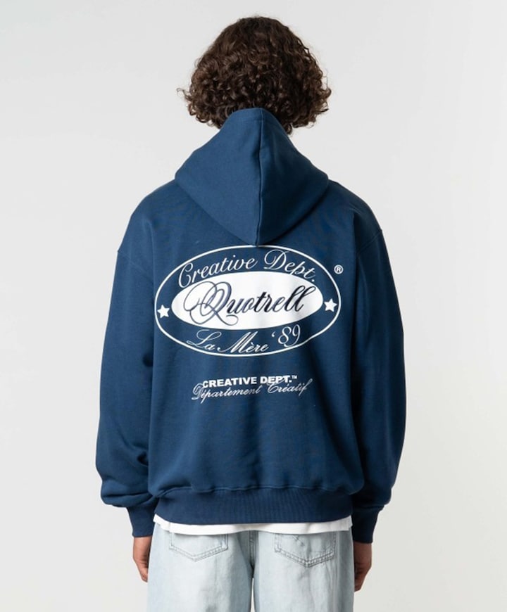Hoodie blauw
