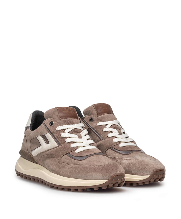 heren sneakers beige