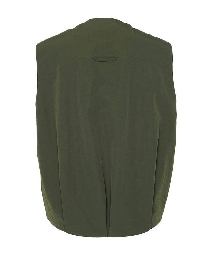 Dames gilet groen