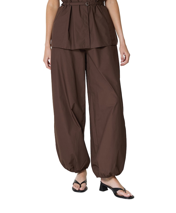 KBVicky Balloon dames broek bruin