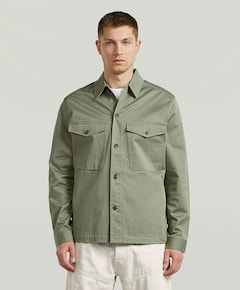 Heren overshirt groen