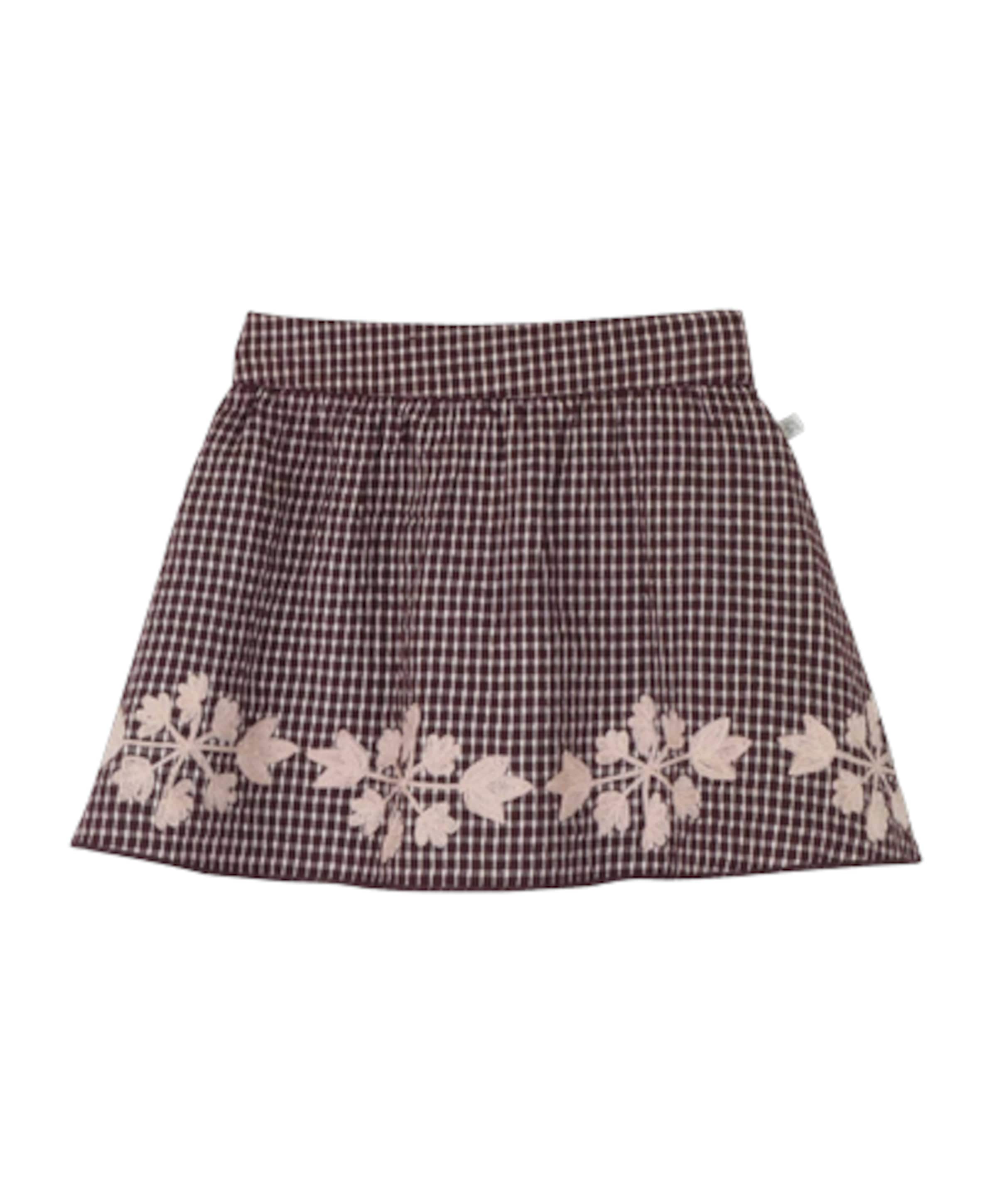 Meisjes rok bordeaux