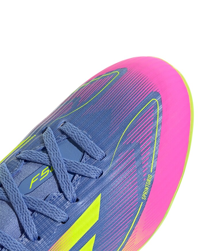 F50 League Fg/mg Mid J voetbalschoenen blauw