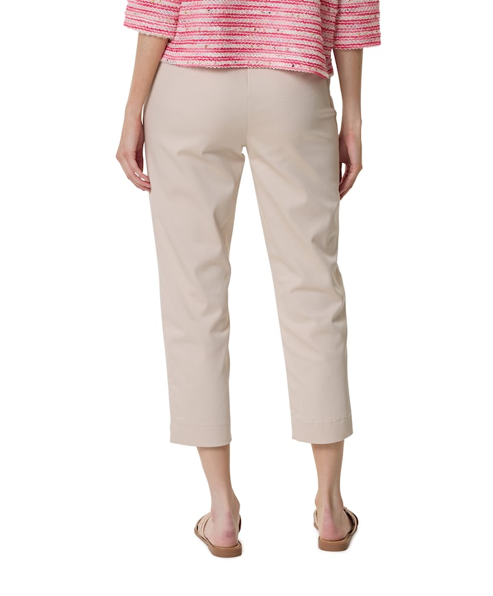 dames capri broek grijs