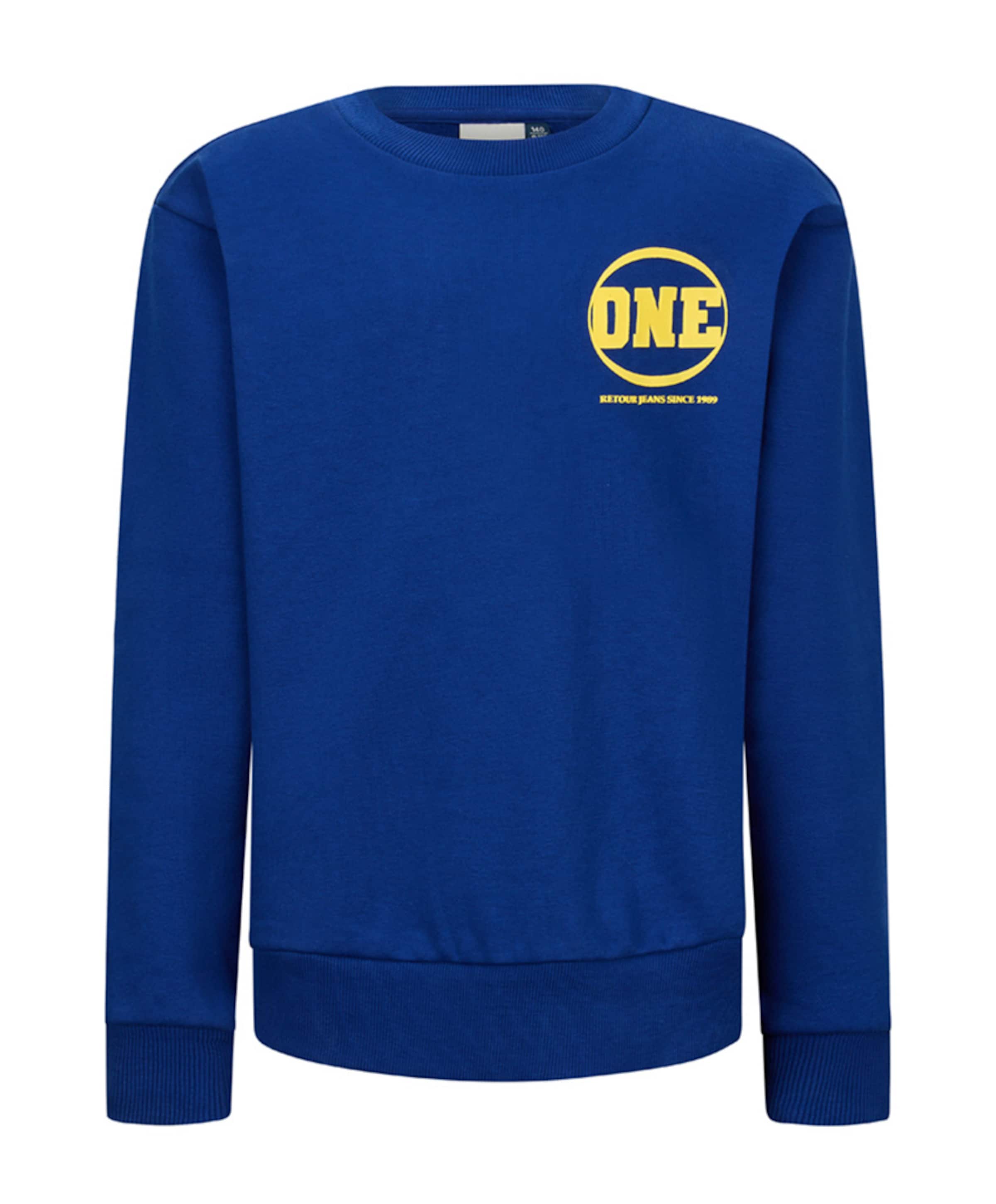 Jongens sweater blauw