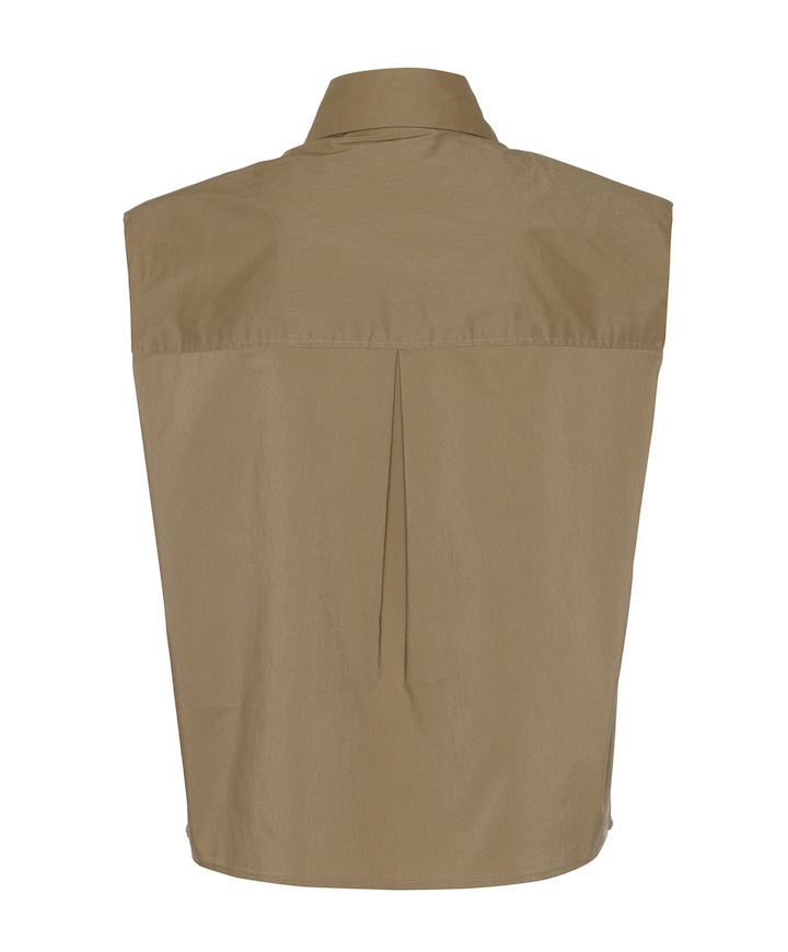 Dames blouse beige