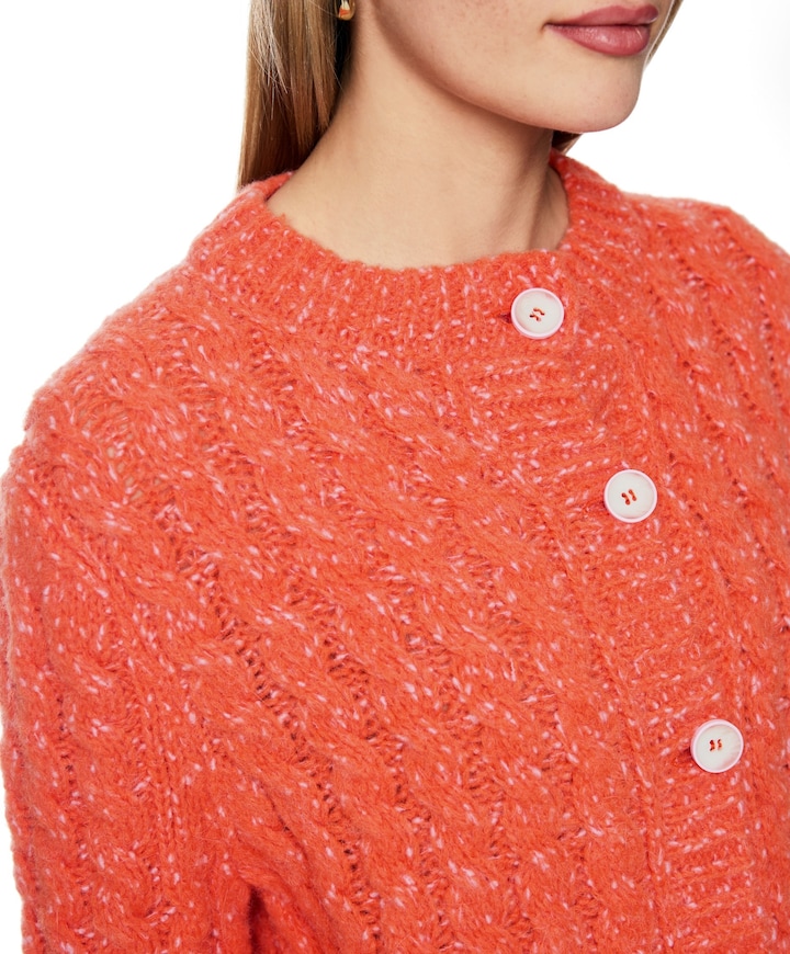 Dames vest oranje