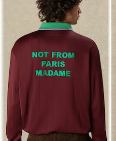 Heren polo bordeaux