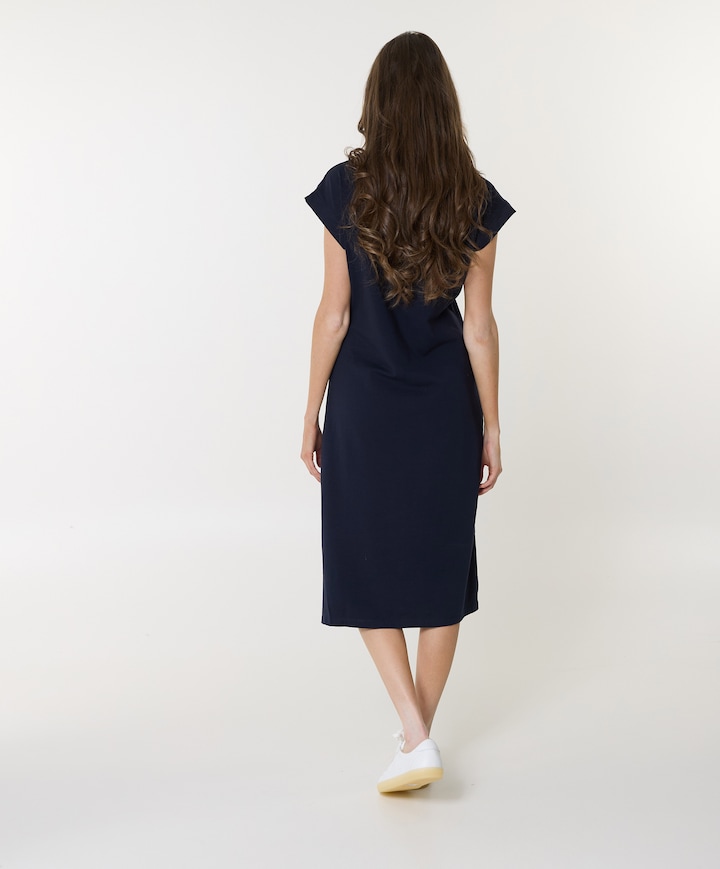 Dames jurk blauw