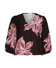 Dames blouse bruin