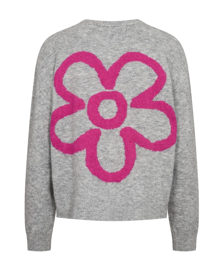 Dames vest grijs