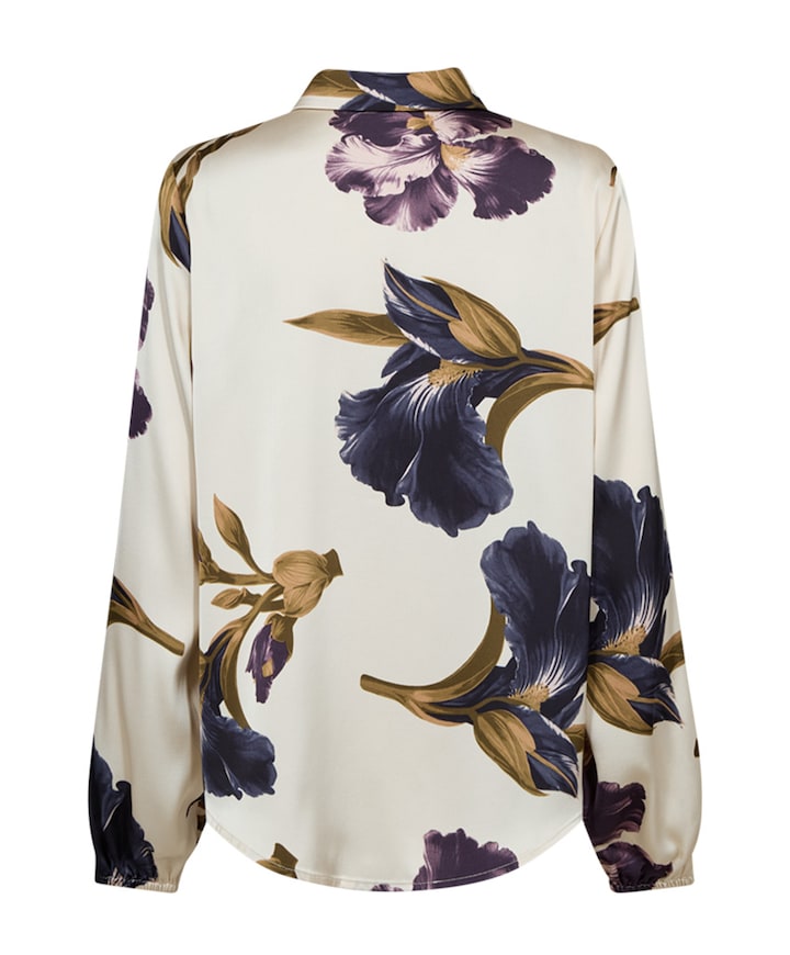 Dames blouse beige