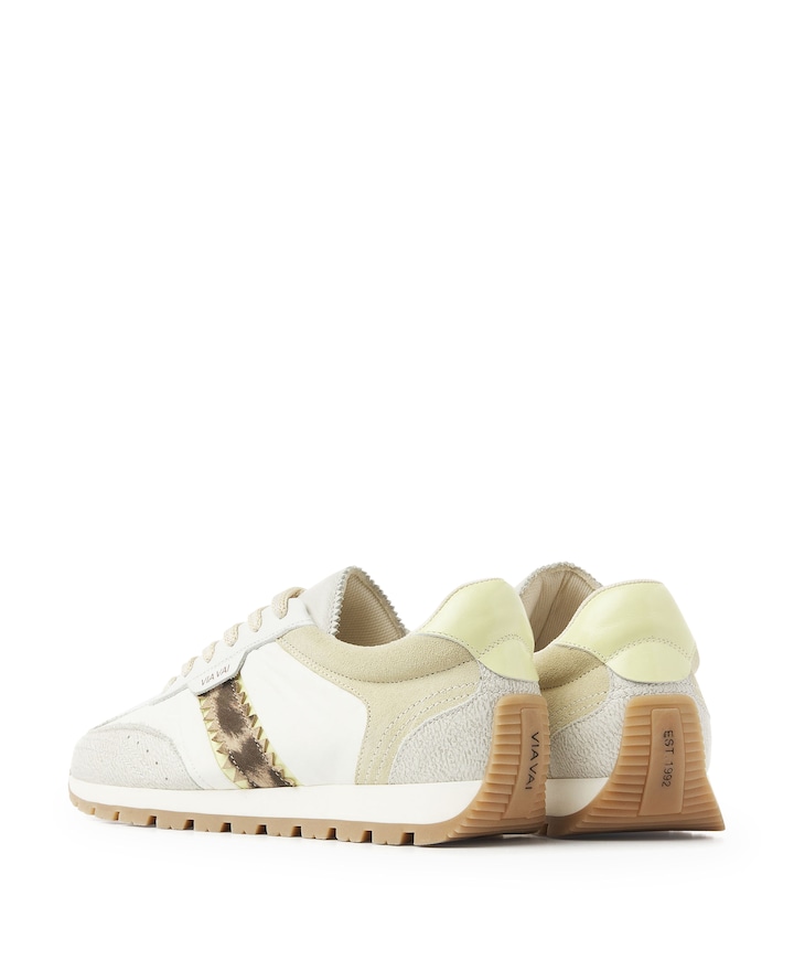 Scott Sara dames sneakers beige