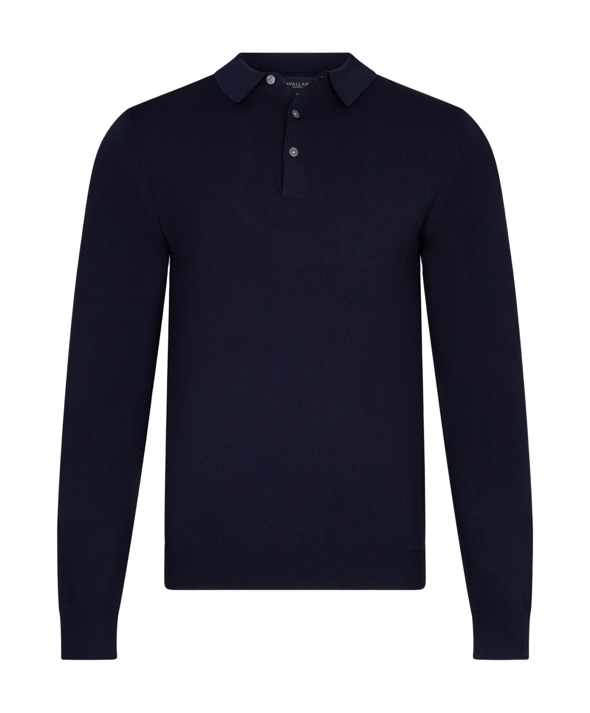 Heren polo blauw
