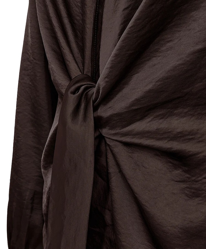 Dames blouse bruin