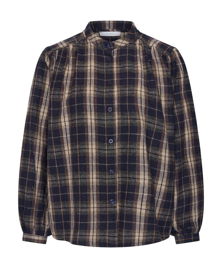 Dames blouse blauw