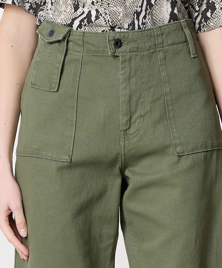 Fatigue wmn dames broek groen