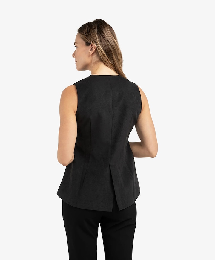Dames gilet zwart