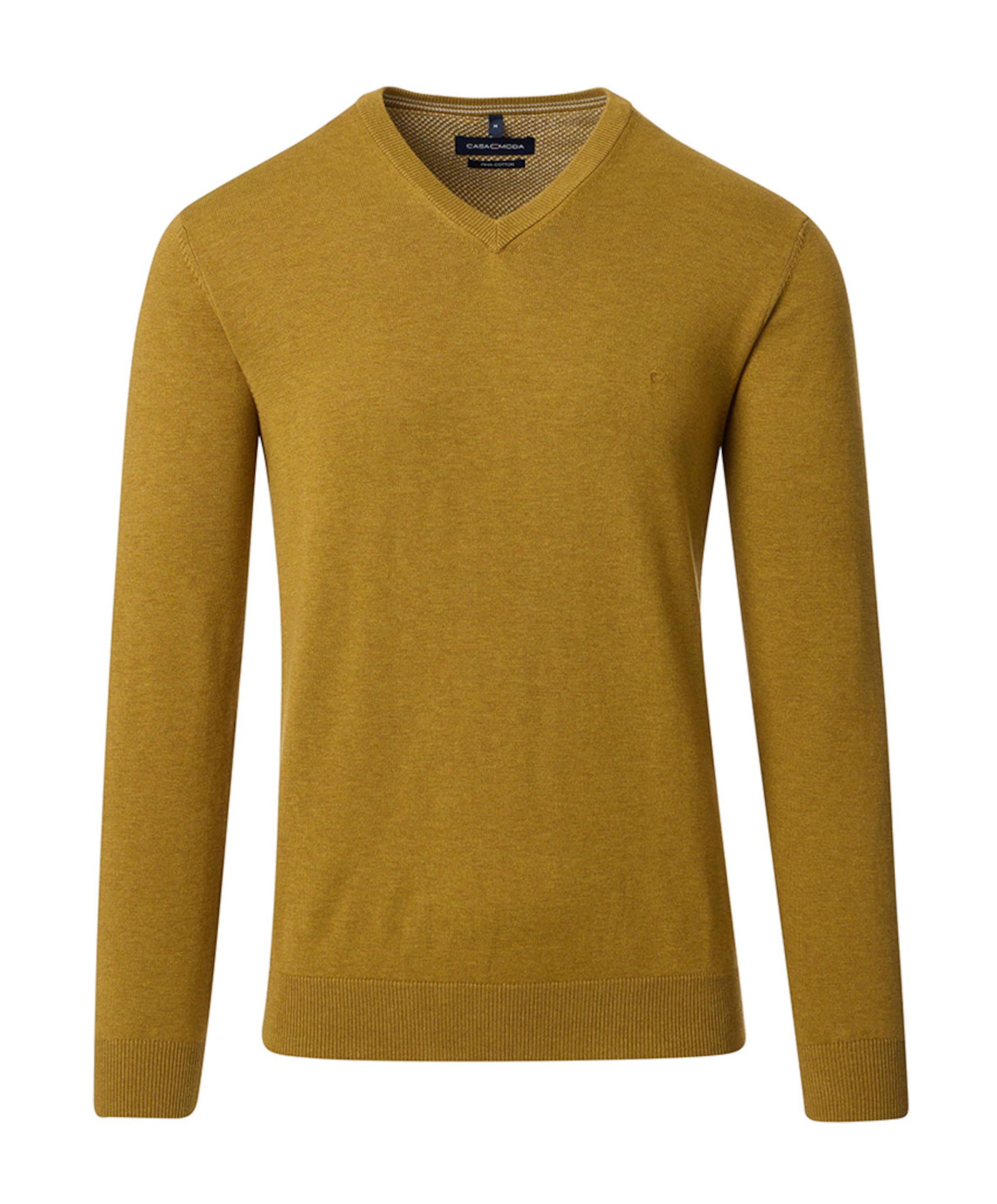 Heren trui geel