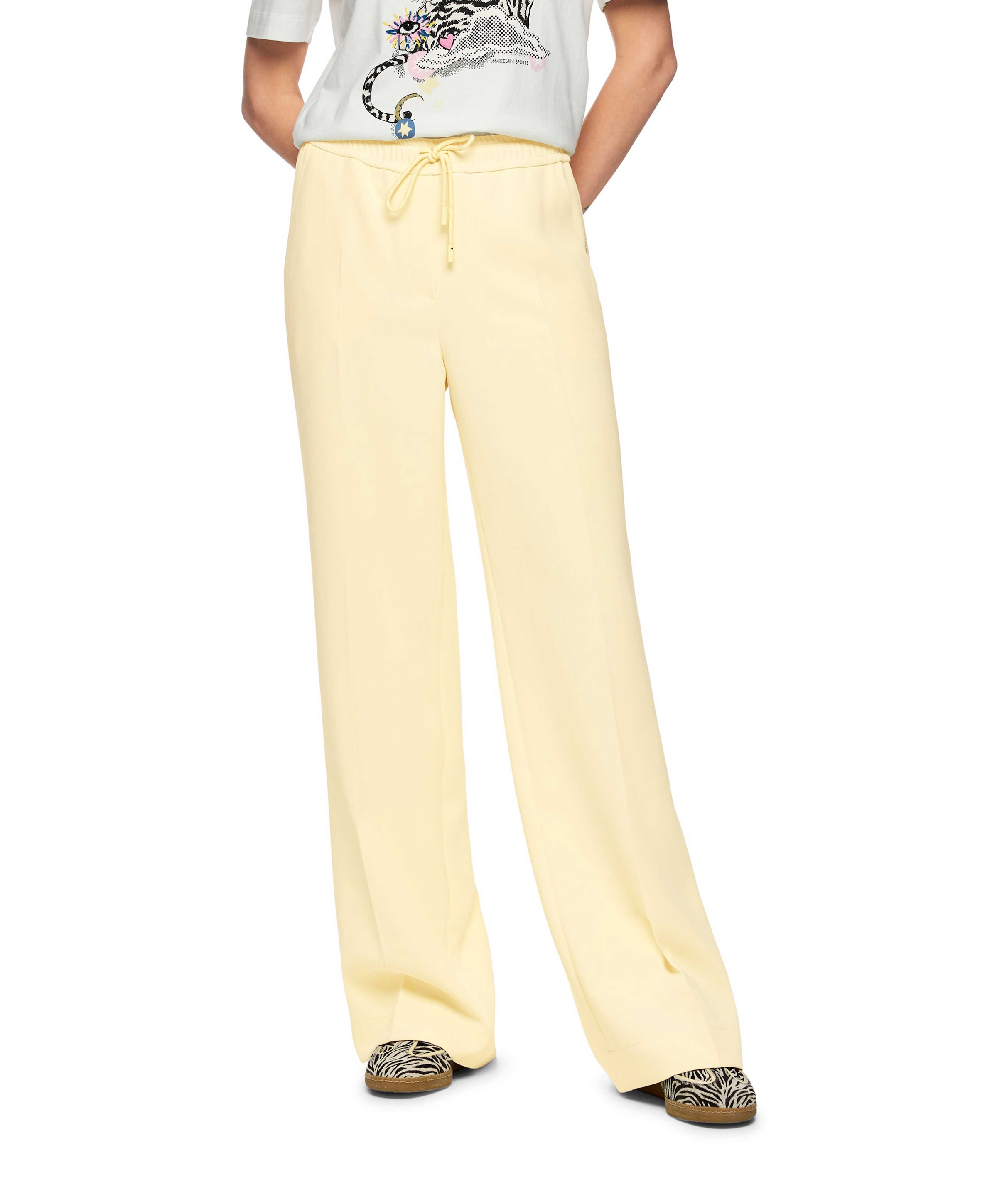 WELKOM dames pantalon geel