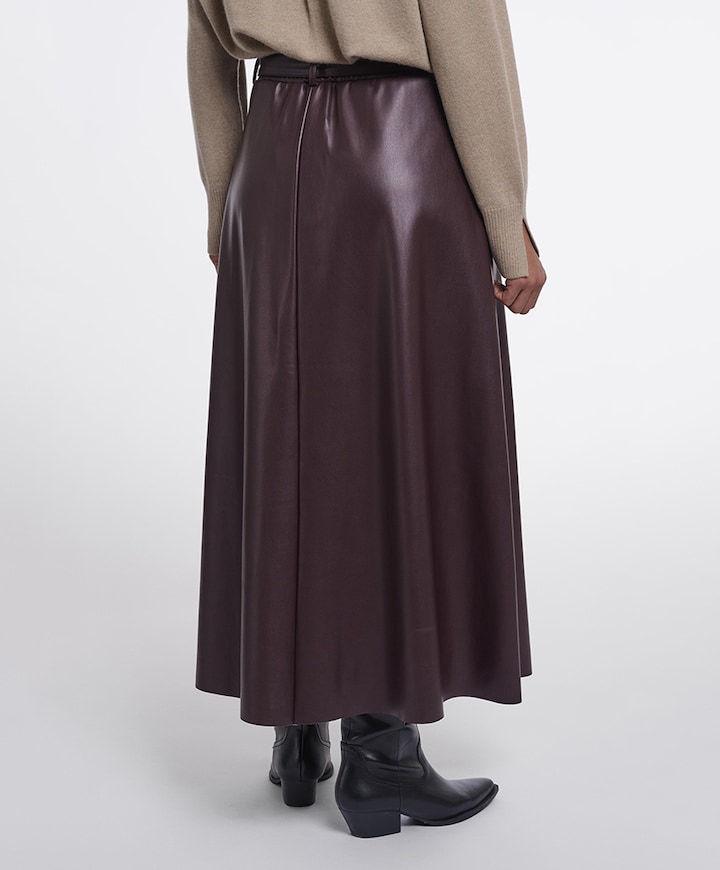 Dames rok bruin