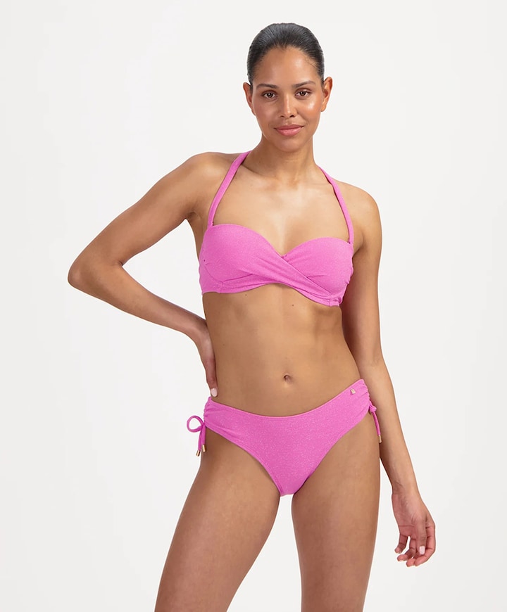 Dames bikinitop roze