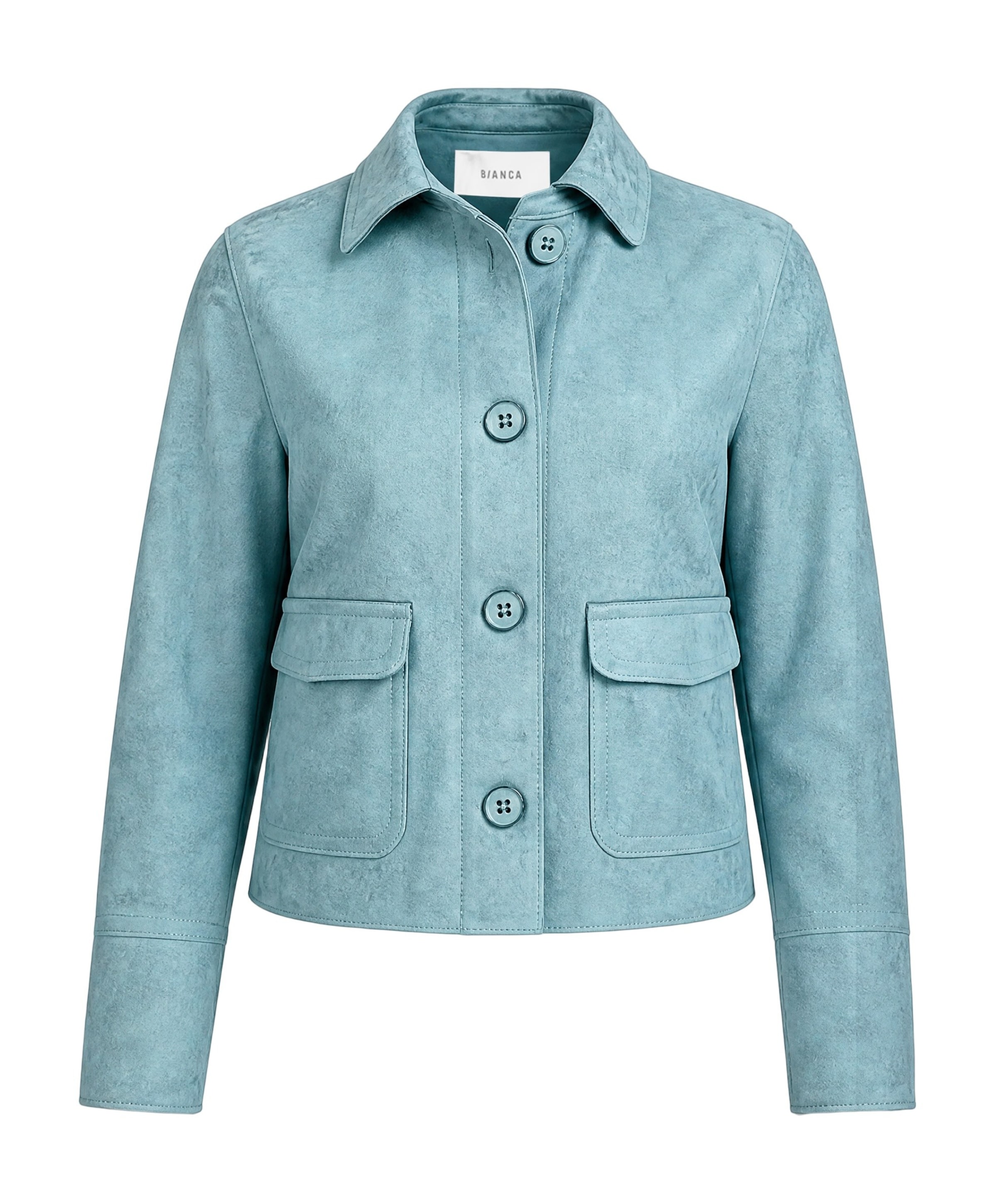 Dames jas blauw