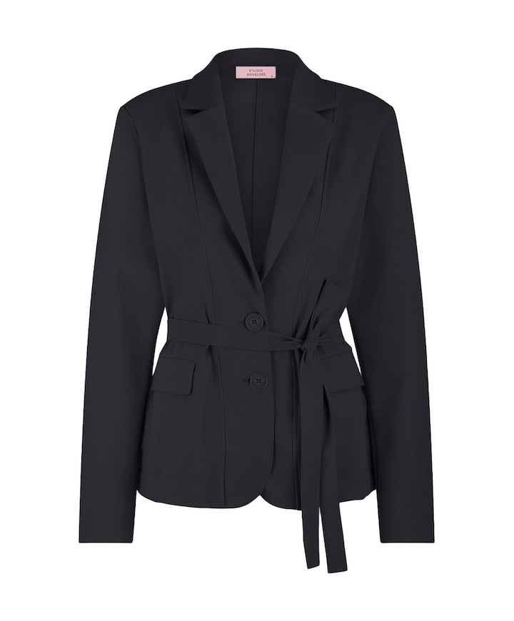 Dames blazer zwart