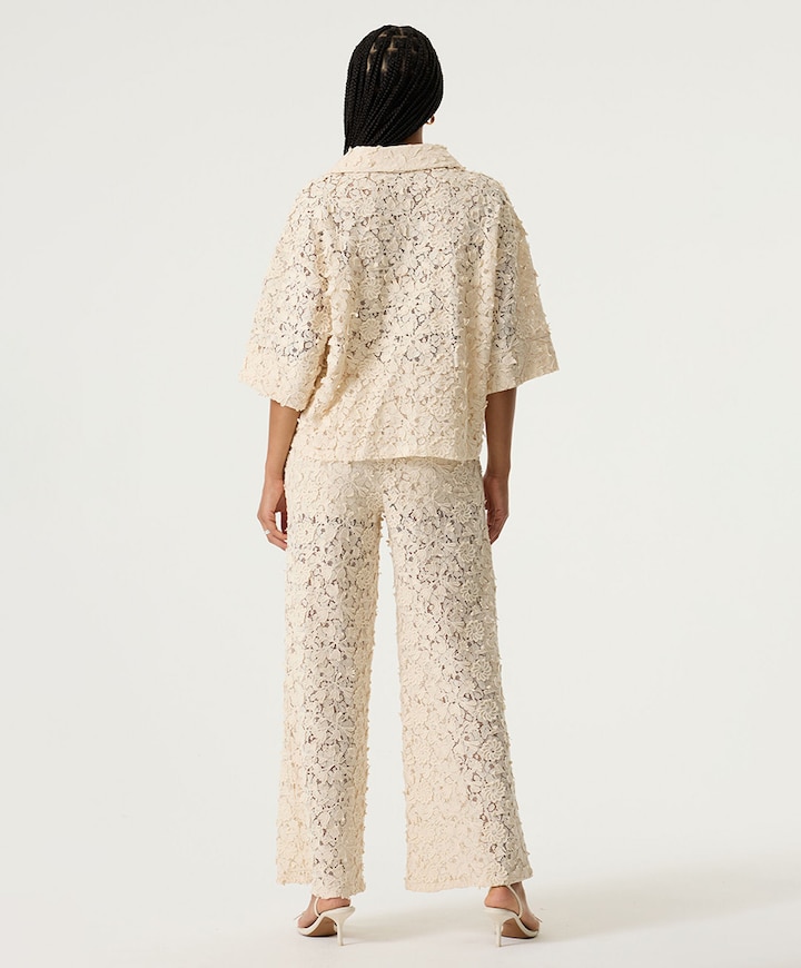 Dames blouse ecru