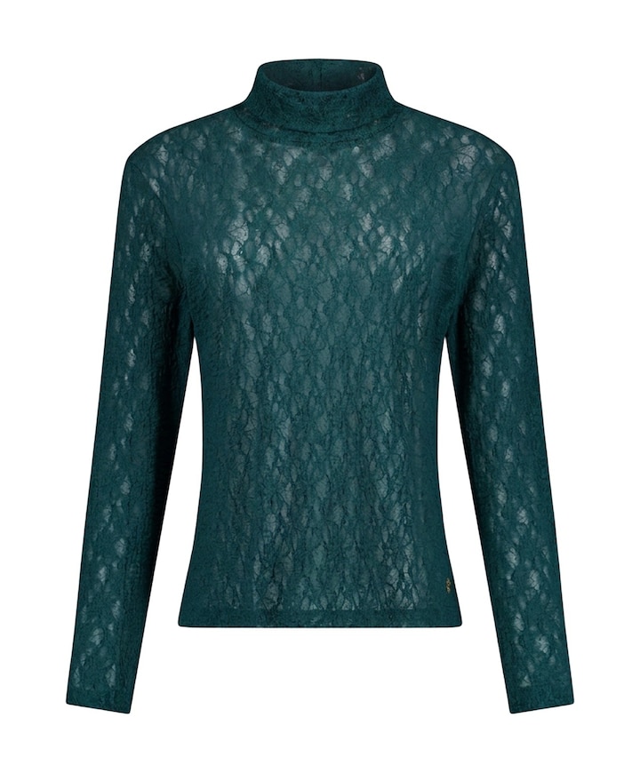 Dames longsleeve groen