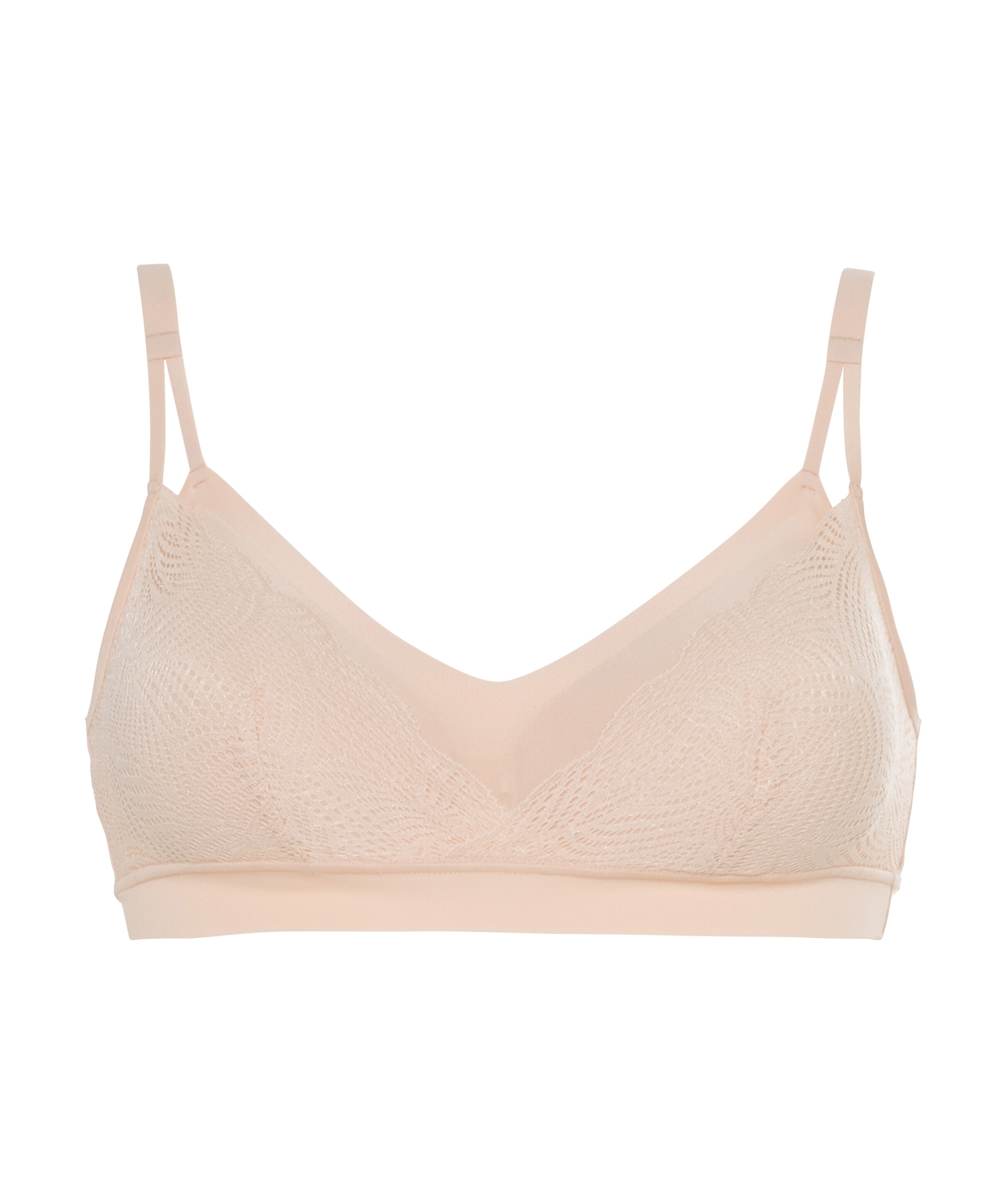Dames bralette beige