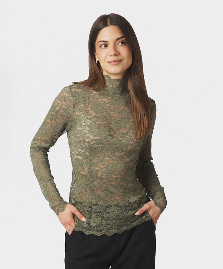 Dames top groen