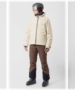 Heren ski-jas beige