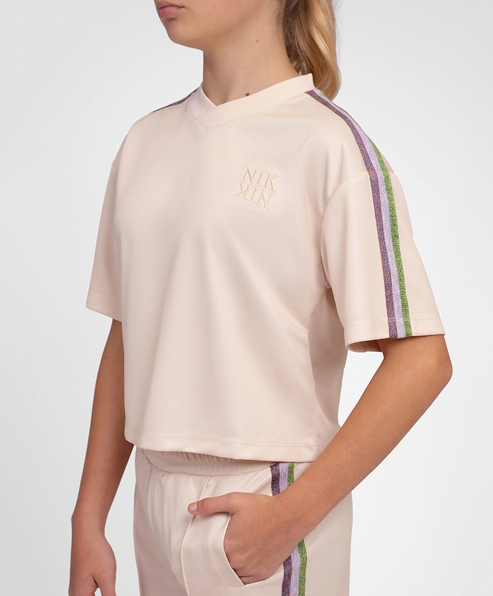 Meisjes T-shirt beige