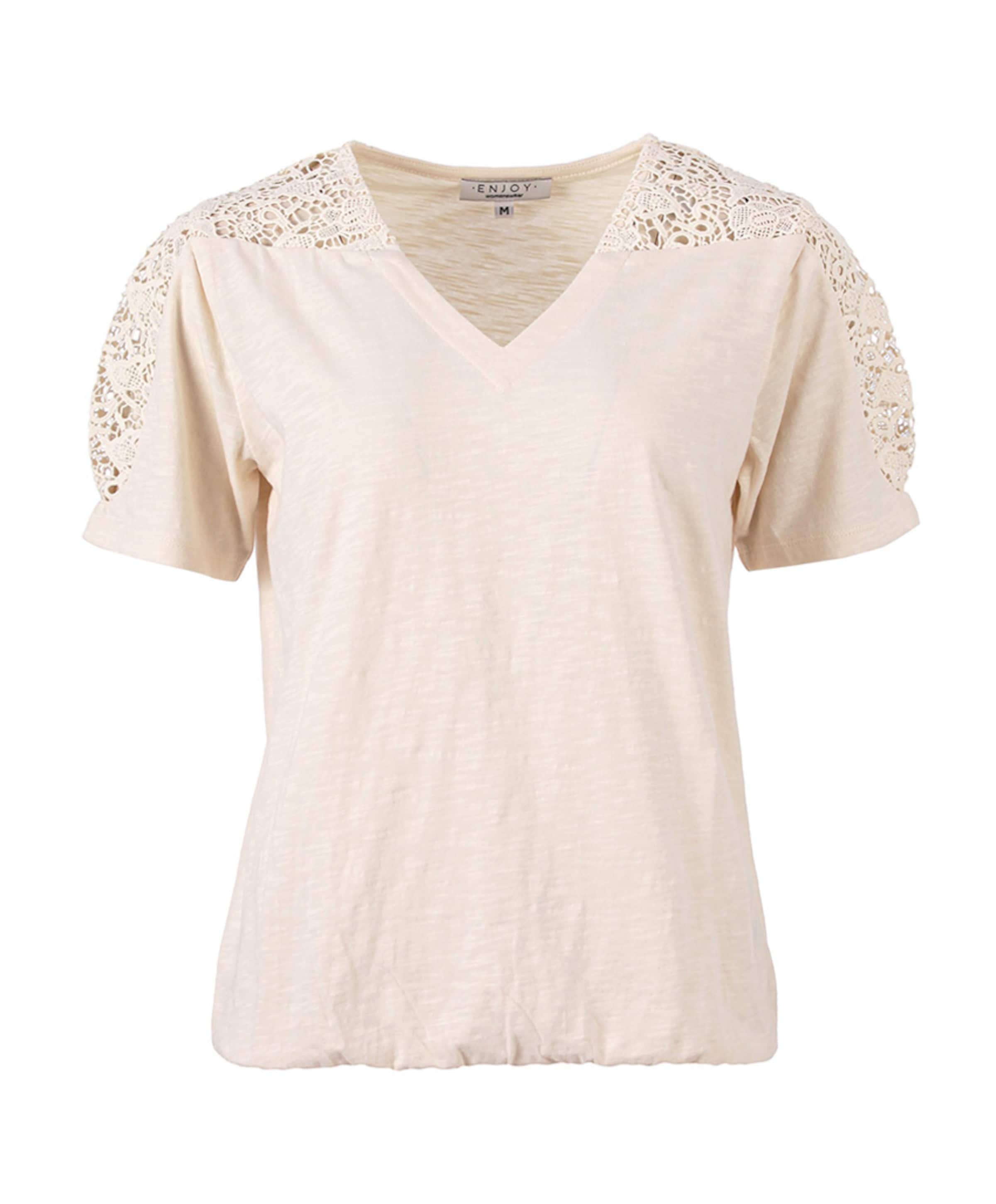 Dames T-shirt ecru