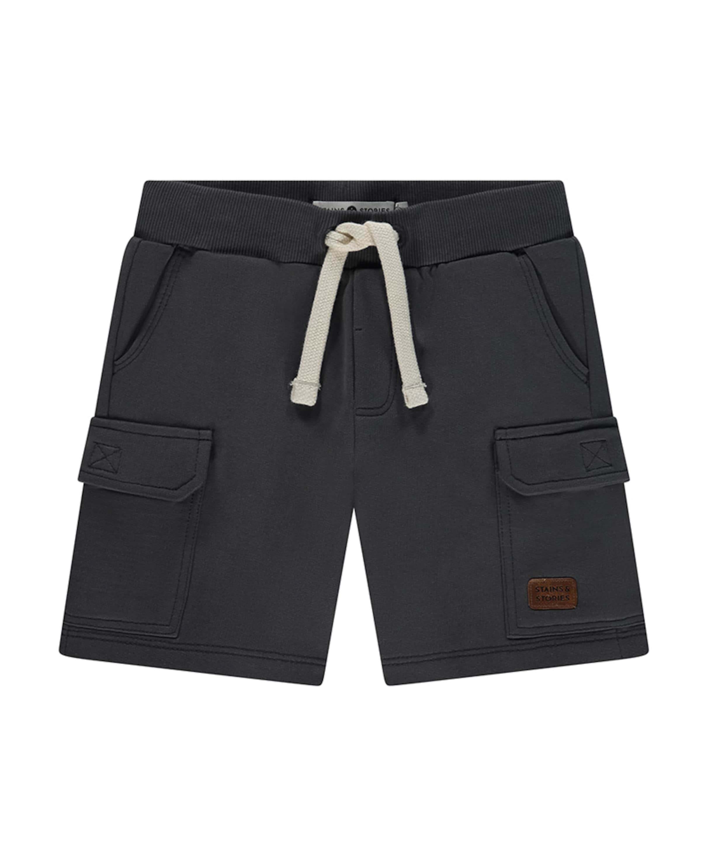 jongens korte broek grijs