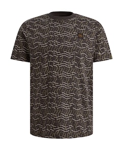 Heren T-shirt bruin