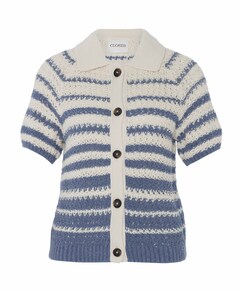 Dames vest blauw